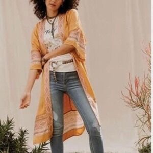 Matilda Jane Good Hart Tinsley Kimono – Size M/L Fall Bohemian‎ Festival Paisley